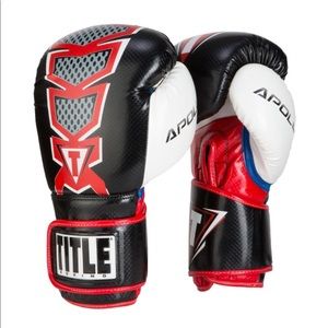 Title Apollo Boxing Gloves with wraps